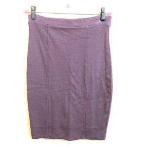 Groceries Apparel Lavender Pencil Skirt SZ S